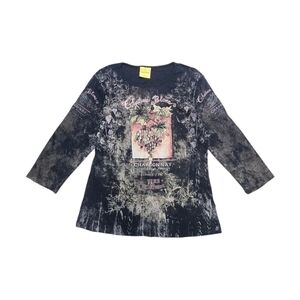 Vintage Y2K Katina Marie Embellished Chardonnay Top!!